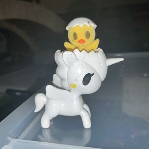 Tokidoki Pio Pio Unicorno Series 9 Baby Chick Vinyl Figurine Toy Egg